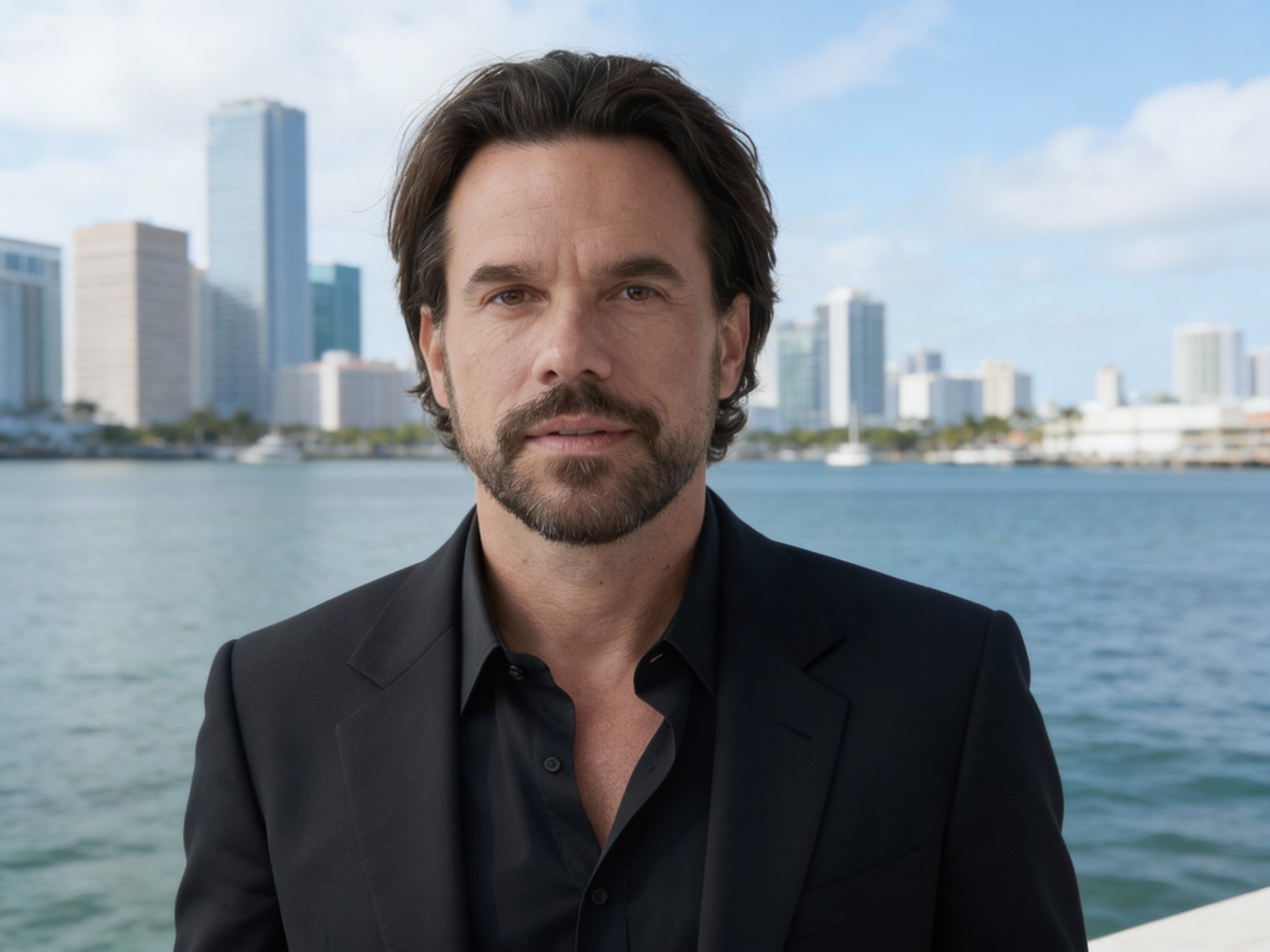 Adrian Sanchez, luxury real estate broker and owner of WIRE Miami